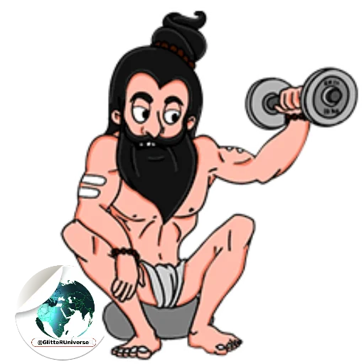 💪 Стикер «BaBa» для Telegram