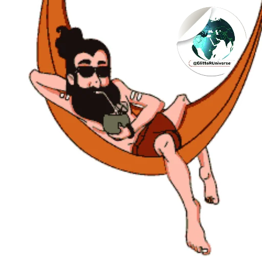 😎 Стикер «BaBa» для Telegram