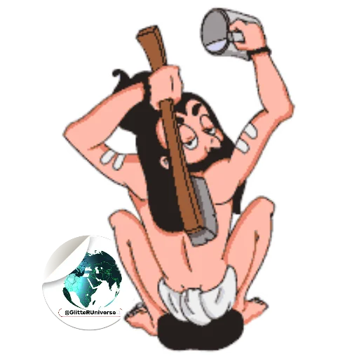 😜 Стикер «BaBa» для Telegram