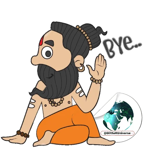 😏 Стикер «BaBa» для Telegram