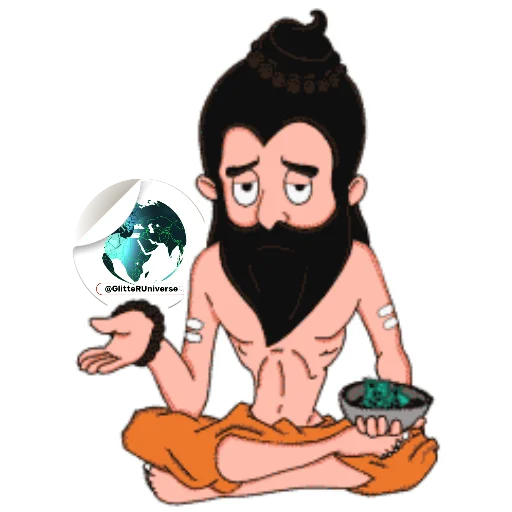 😐 Стикер «BaBa» для Telegram