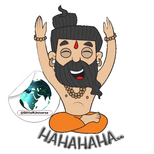 🤣 Стикер «BaBa» для Telegram