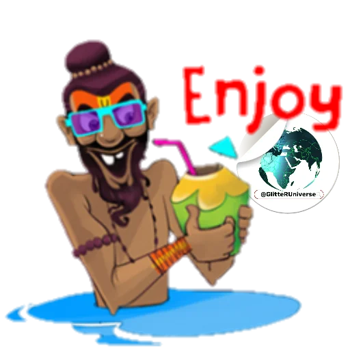 🤩 Стикер «BaBa» для Telegram