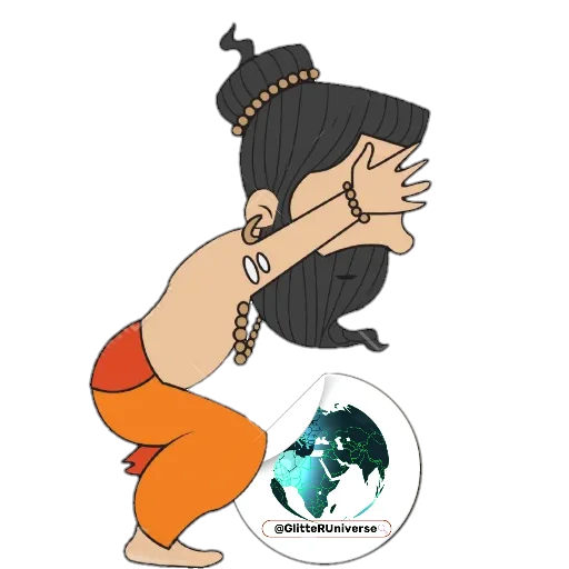 🙈 Стикер «BaBa» для Telegram