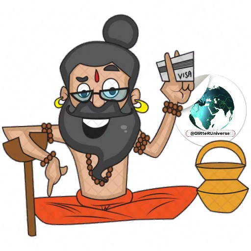 ✌ Стикер «BaBa» для Telegram