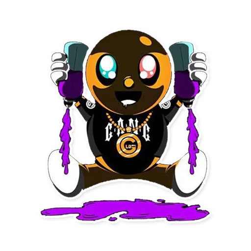 ☂ Стикер «glogang» для Telegram