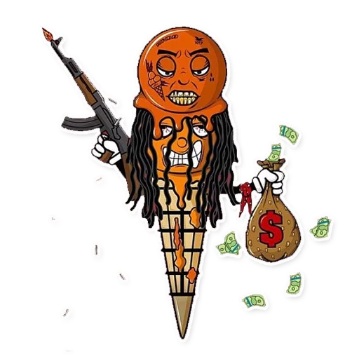 💸 Стикер «glogang» для Telegram