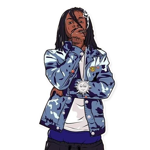 🚬 Стикер «glogang» для Telegram