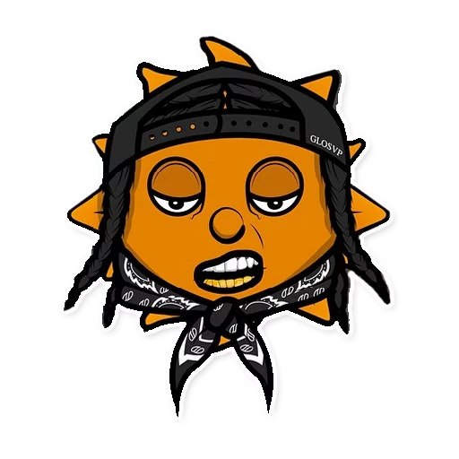 😫 Стикер «glogang» для Telegram