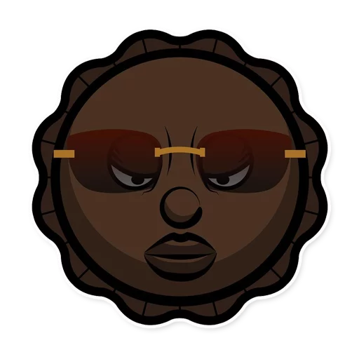 💩 Стикер «glogang» для Telegram