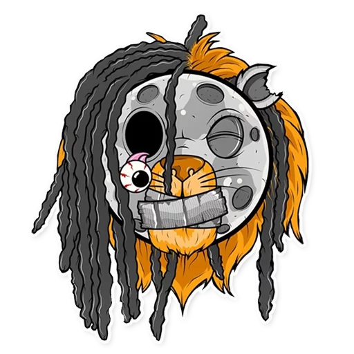🦁 Стикер «glogang» для Telegram