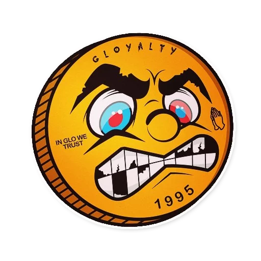 💵 Стикер «glogang» для Telegram