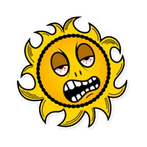 🌤 Стикер «glogang» для Telegram