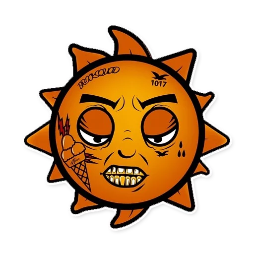 😠 Стикер «glogang» для Telegram