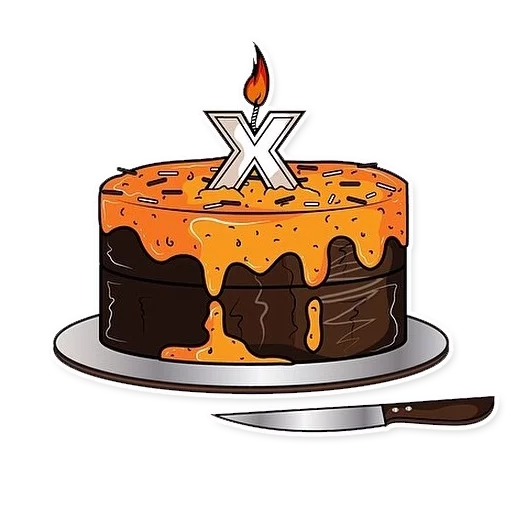 🎂 Стикер «glogang» для Telegram