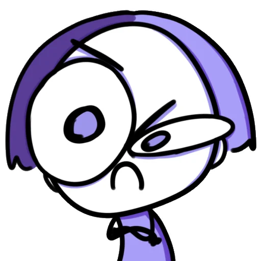 🤨 Стикер «glooki» для Telegram