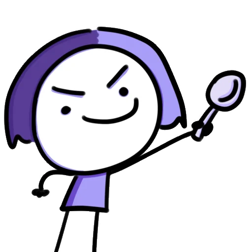 🥄 Стикер «glooki» для Telegram