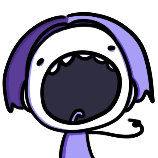 😮 Стикер «glooki» для Telegram