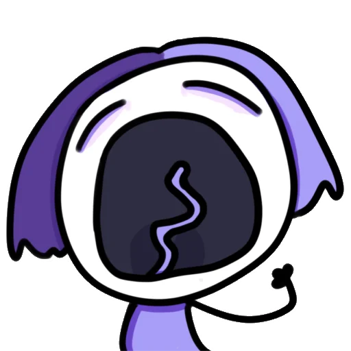 🥱 Стикер «glooki» для Telegram