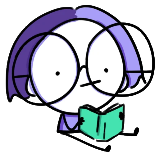🤓 Стикер «glooki» для Telegram