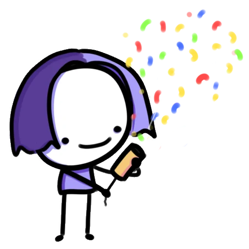 🎉 Стикер «glooki» для Telegram