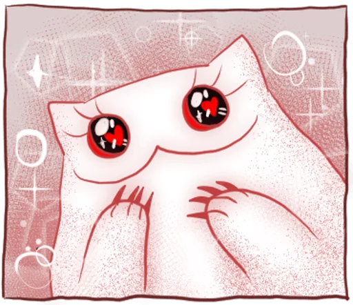💚 Стикер «Gloomy Cat» для Telegram