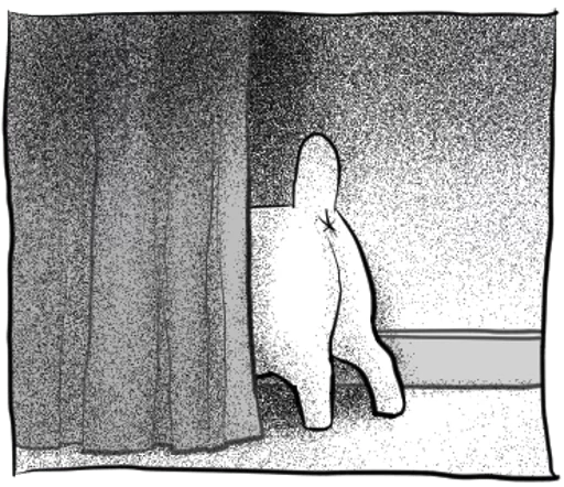 🙈 Стикер «Gloomy Cat» для Telegram