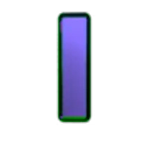 🔡 Эмодзи «Glowing Edge Font» для Telegram
