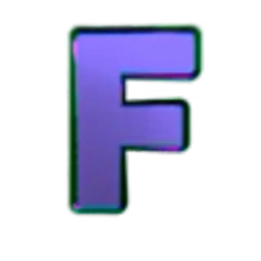 🔠 Эмодзи «Glowing Edge Font» для Telegram