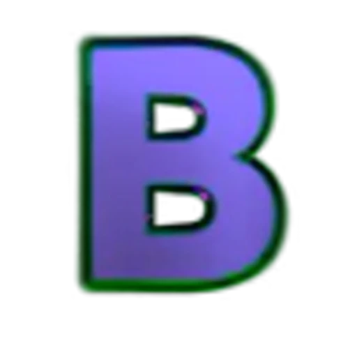 🔠 Эмодзи «Glowing Edge Font» для Telegram
