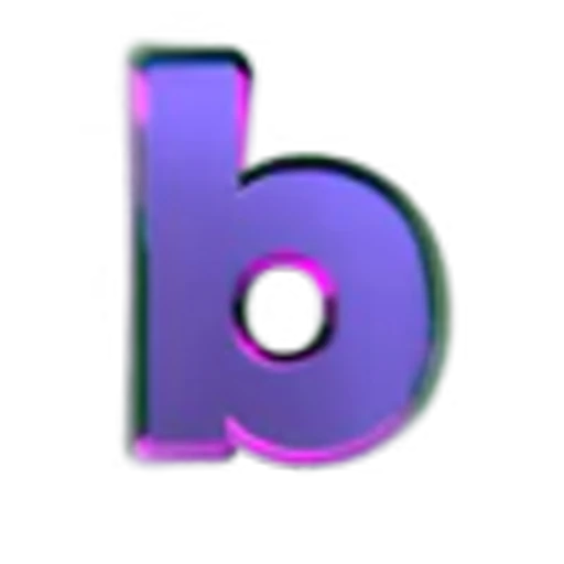 🔡 Эмодзи «Glowing Edge Font» для Telegram
