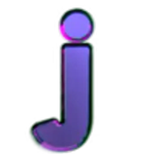🔡 Эмодзи «Glowing Edge Font» для Telegram