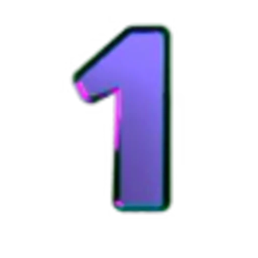 1️⃣ Эмодзи «Glowing Edge Font» для Telegram