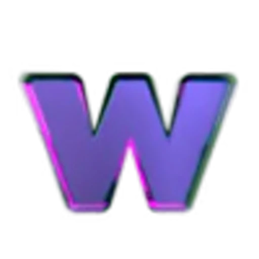 🔡 Эмодзи «Glowing Edge Font» для Telegram