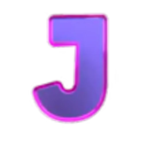 🔠 Эмодзи «Glowing Edge Font» для Telegram