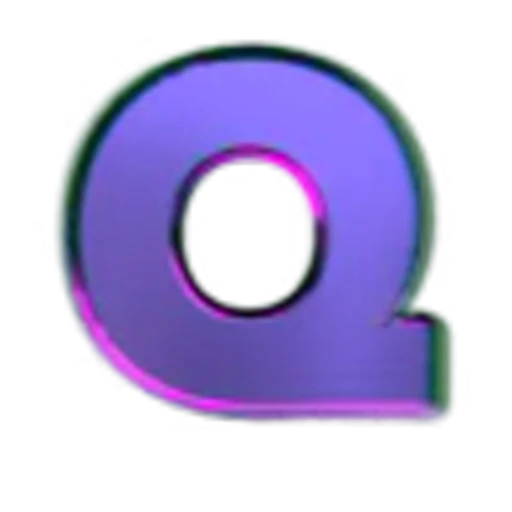 🔠 Эмодзи «Glowing Edge Font» для Telegram