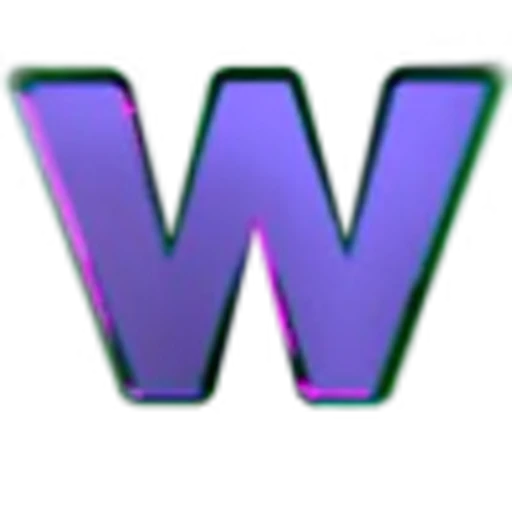 🔠 Эмодзи «Glowing Edge Font» для Telegram