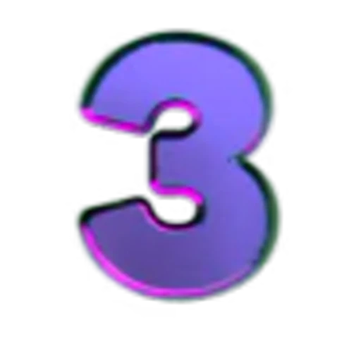 3️⃣ Эмодзи «Glowing Edge Font» для Telegram