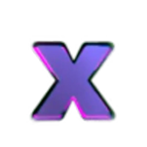 🔡 Эмодзи «Glowing Edge Font» для Telegram