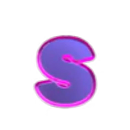 🔡 Эмодзи «Glowing Edge Font» для Telegram