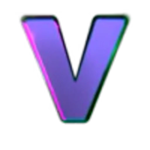 🔠 Эмодзи «Glowing Edge Font» для Telegram