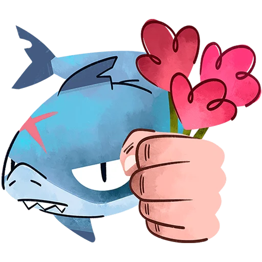💐 Стикер «Глуббер Без Текста» для Telegram