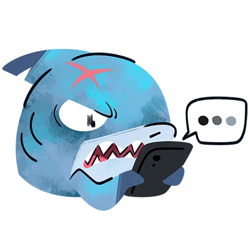 💬 Стикер «Глуббер Без Текста» для Telegram