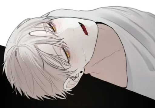 😚 Стикер «giving my blood to you» для Telegram