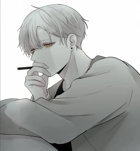 🚬 Стикер «giving my blood to you» для Telegram