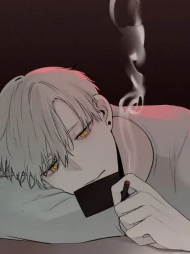 😮‍💨 Стикер «giving my blood to you» для Telegram