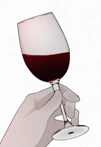 🥃 Стикер «giving my blood to you» для Telegram