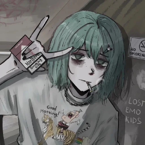 🚬 Стикер «гн1лые тrупы» для Telegram