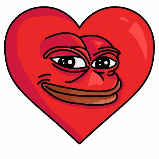 ❤️ Стикер «Гнилой романтичный» для Telegram
