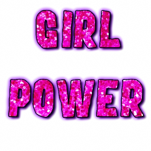 Стикерпак GRL PWR для Telegram